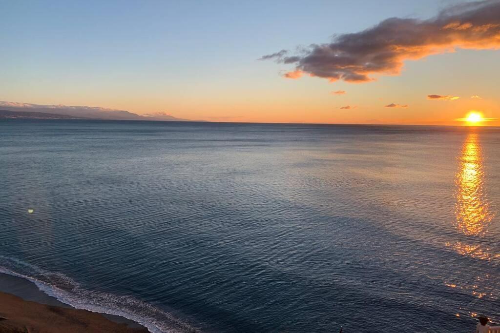 Amazing frontline sea views Studio apartment Castillo Del Vigia Torremolinos Esterno foto