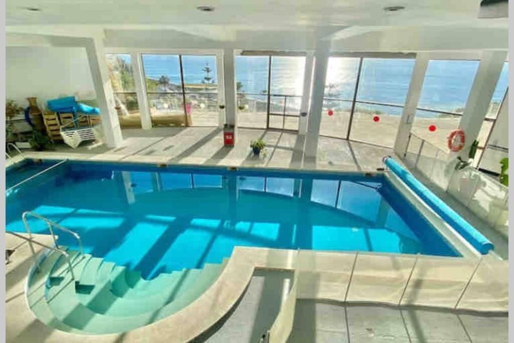 Amazing frontline sea views Studio apartment Castillo Del Vigia Torremolinos Esterno foto