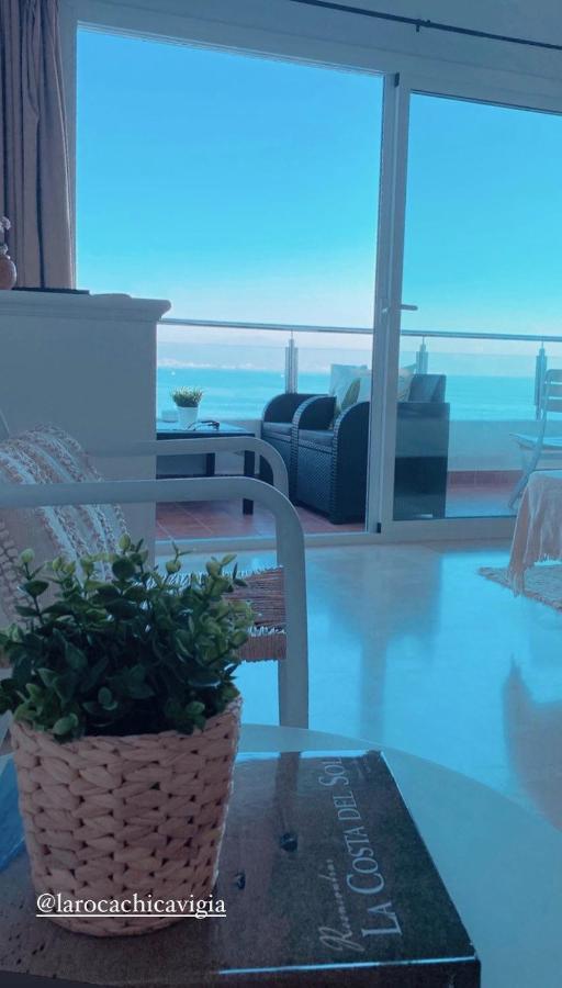 Amazing frontline sea views Studio apartment Castillo Del Vigia Torremolinos Esterno foto