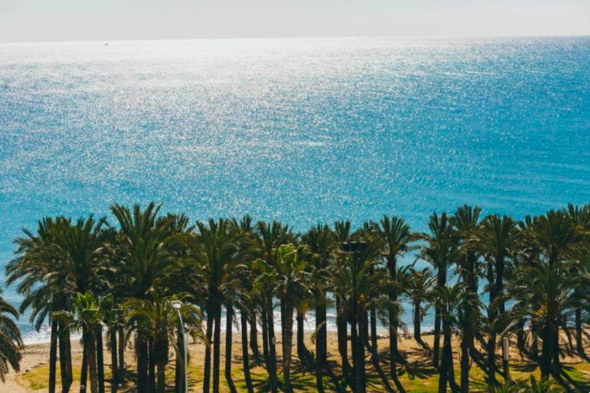 Amazing frontline sea views Studio apartment Castillo Del Vigia Torremolinos Esterno foto