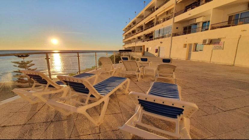 Amazing frontline sea views Studio apartment Castillo Del Vigia Torremolinos Esterno foto